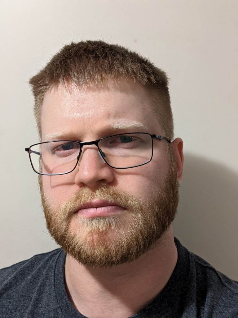 About me - a picture of James O'Brien (aka Epic Fred)
